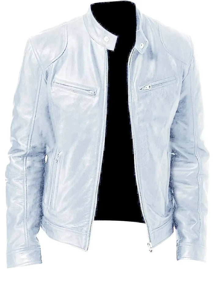 Drune | Elegante Slim Fit Herren Lederjacke
