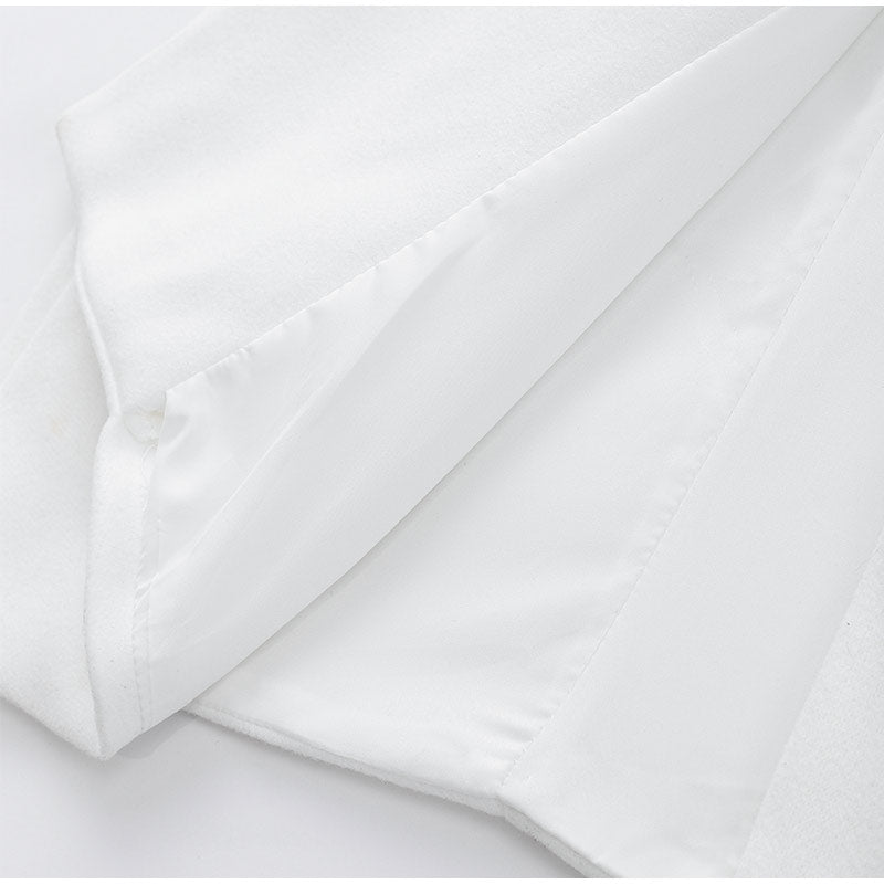 Drune | Eleganter Damen-Doppelreiher-Wollmantel - Lange Ärmel - Warm & Stilvoll