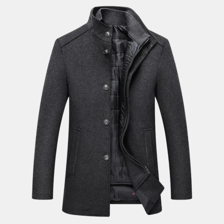 Drune | Eleganter Trenchcoat Im Klassischen Schnitt Für Herren