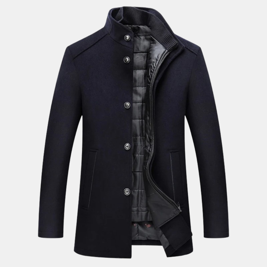 Drune | Eleganter Trenchcoat Im Klassischen Schnitt Für Herren