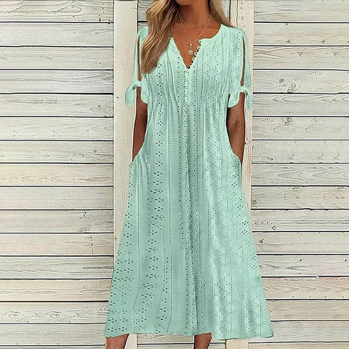 Drune | Elegante Sommerkleid Midi