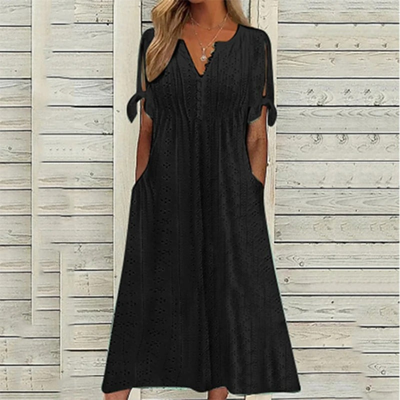 Drune | Elegante Sommerkleid Midi