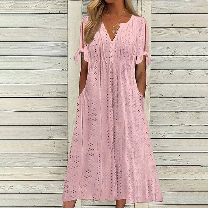 Drune | Elegante Sommerkleid Midi