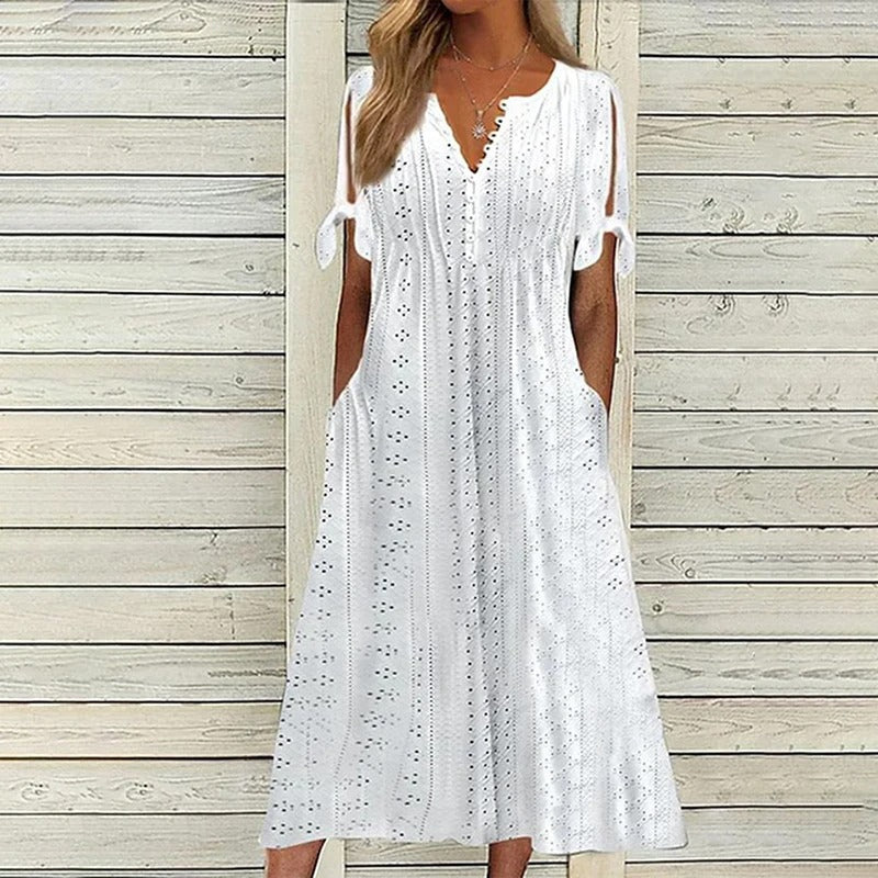Drune | Elegante Sommerkleid Midi