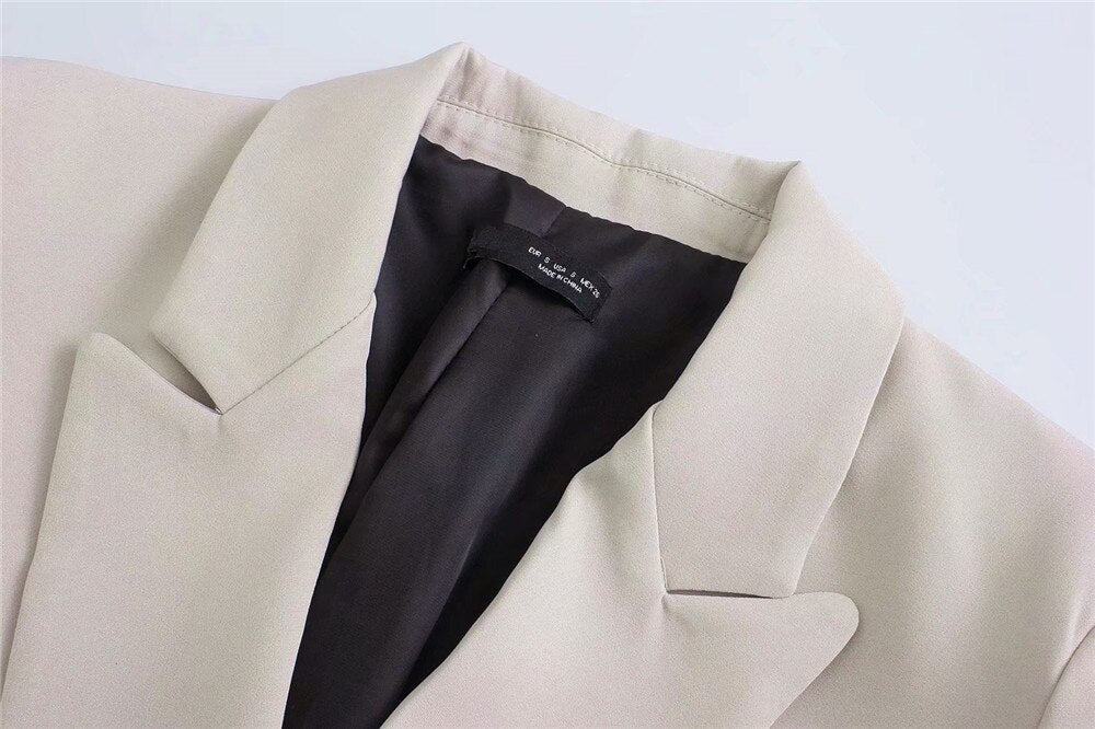 Drune | Trendiger Damenblazer mit Taschen