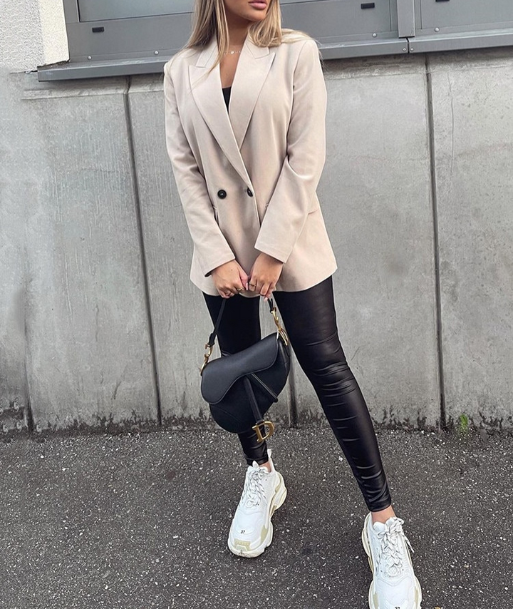 Drune | Trendiger Damenblazer mit Taschen