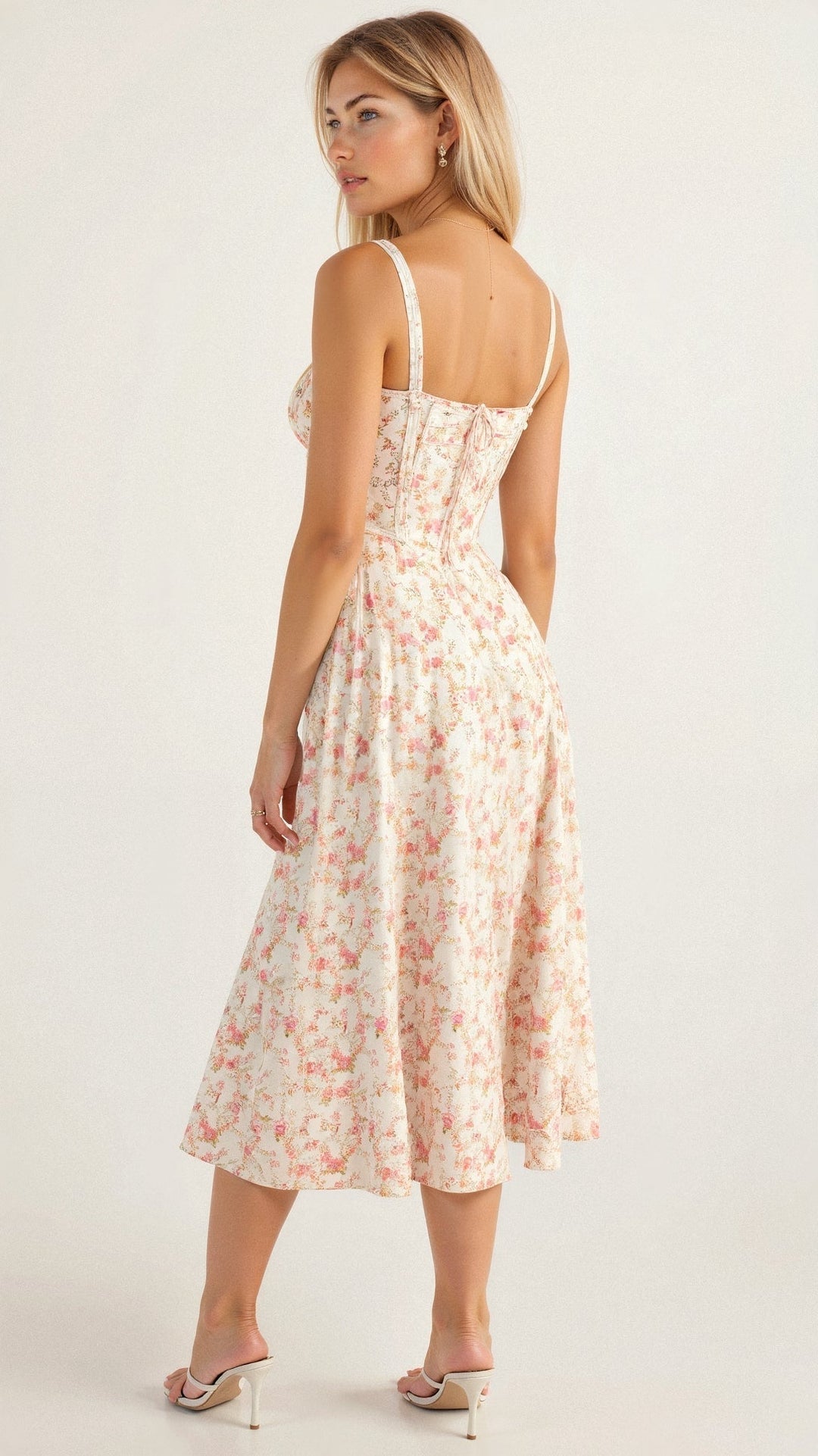 Drune | Sommerliches Midi Kleid Mit Trägern & Schlitz Luftig, Elegant & Perfekt Für Warme Tage