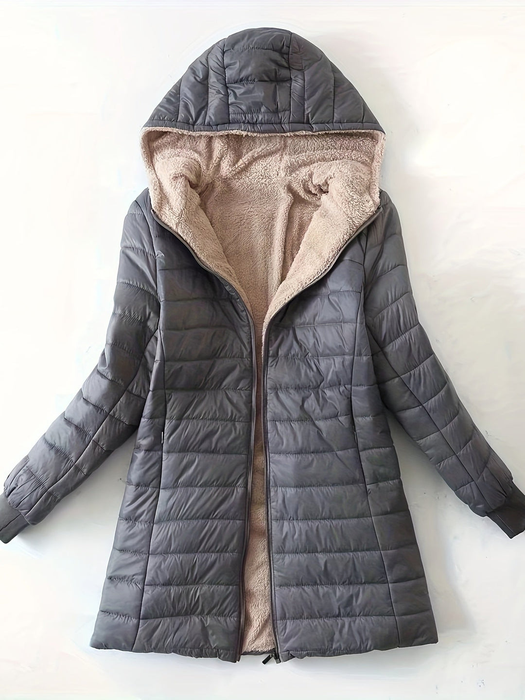 Drune | Fleece gefütterte Jacke mit Reißverschluss
