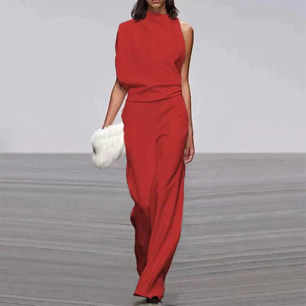 Drune | Sonnenkuss: Oranger Eleganz Overall