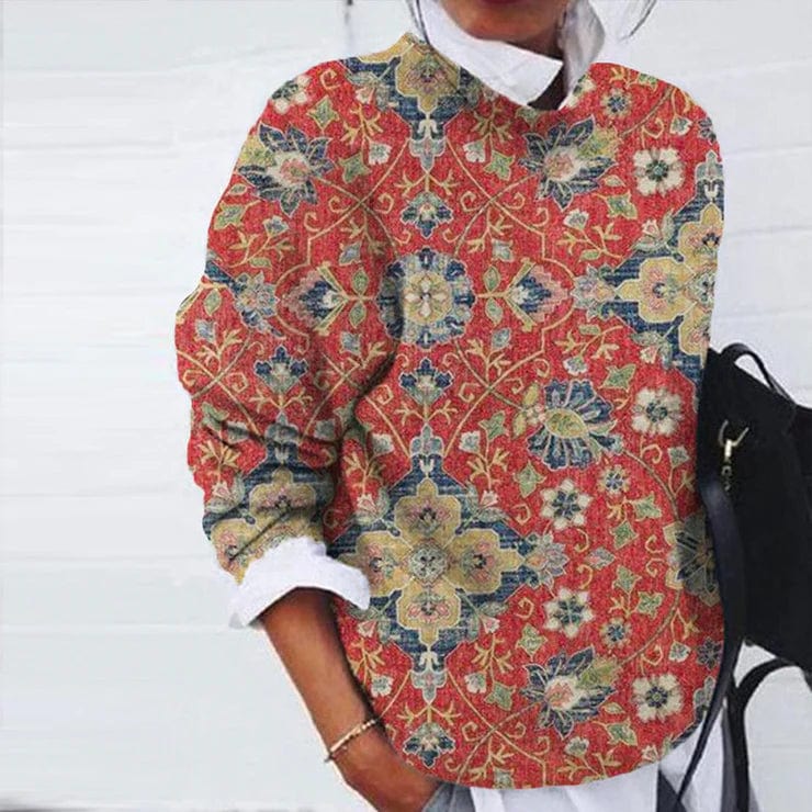 Drune | Eleganter Pullover mit Druck