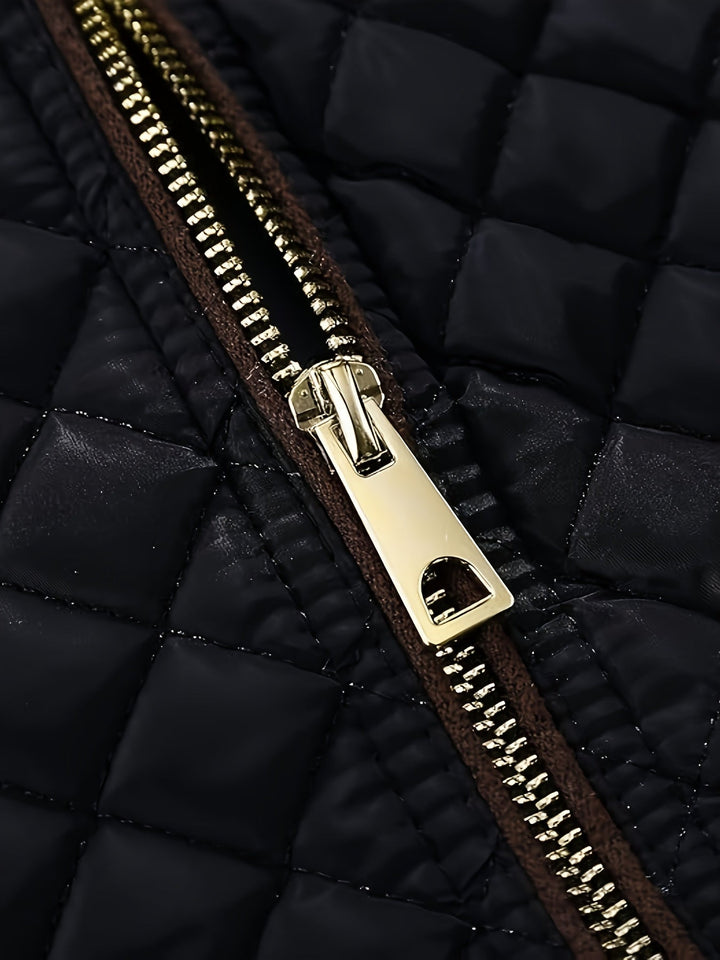 Drune | Recycelte gesteppte Daunenjacke mit Reißverschluss und Taschen