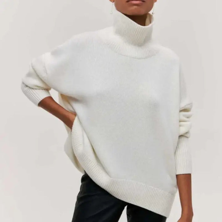 Drune | Warmer Rollkragenpullover in schlichtem Design für Frauen