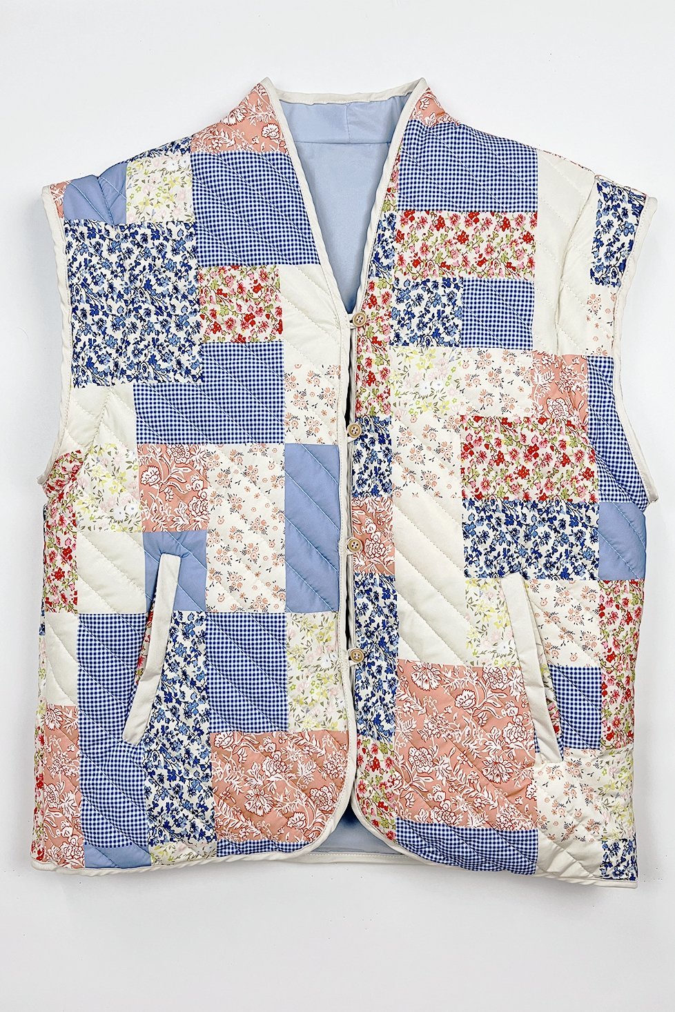 Drune | Bedruckte Umwandelbare Steppjacke