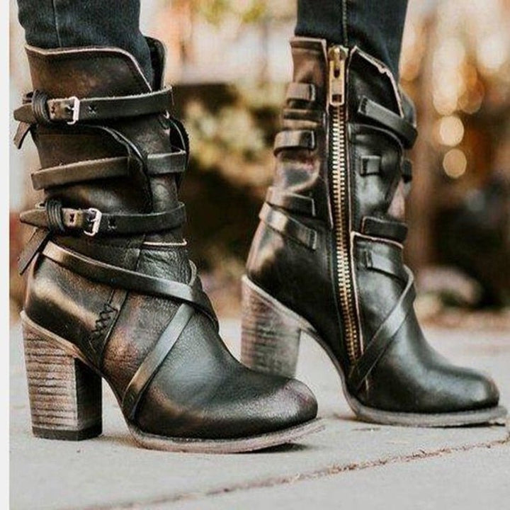 Drune | Stylische Stiefel im Retro-Look