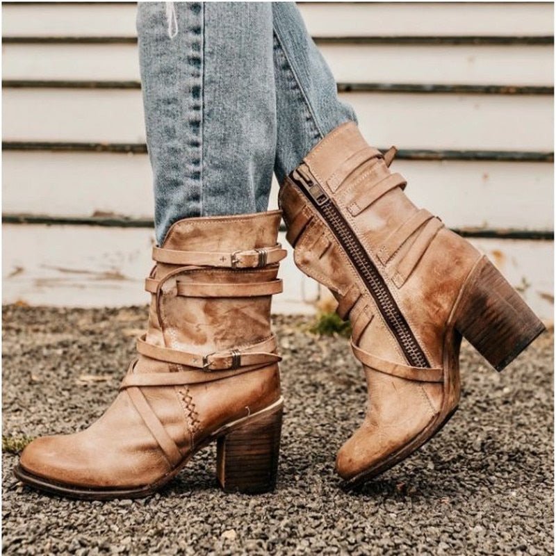 Drune | Stylische Stiefel im Retro-Look