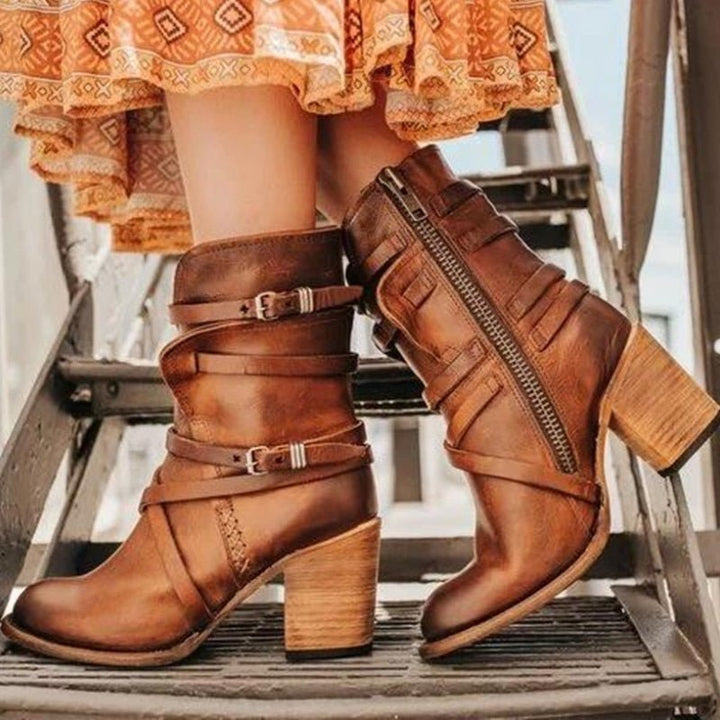 Drune | Stylische Stiefel im Retro-Look