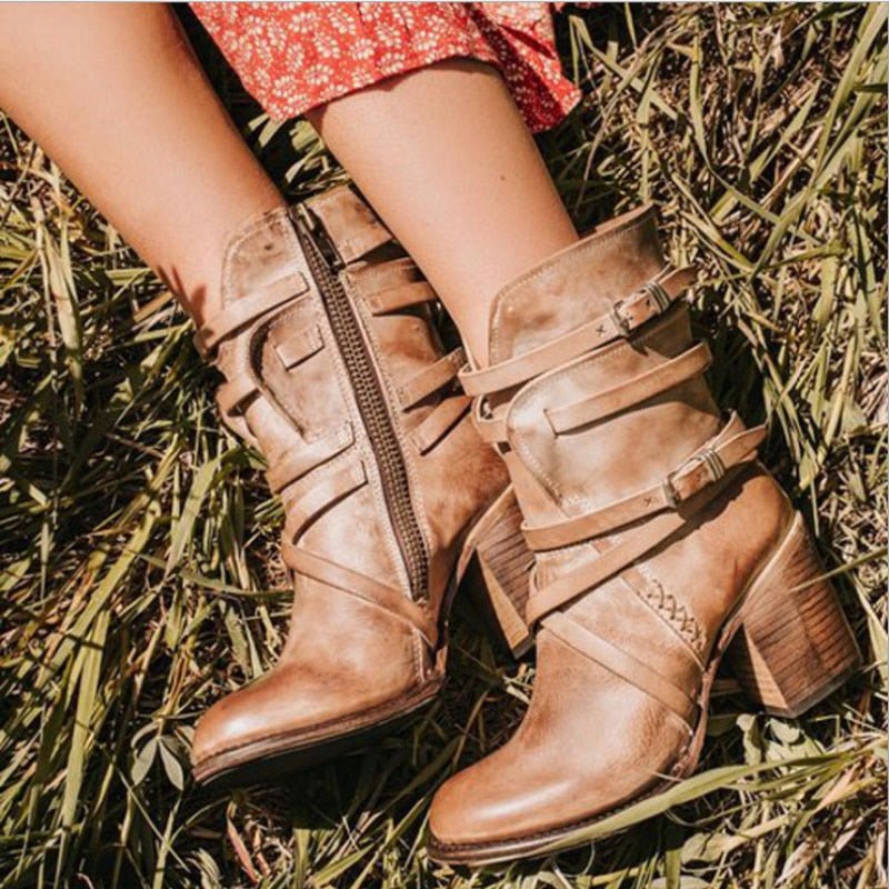 Drune | Stylische Stiefel im Retro-Look