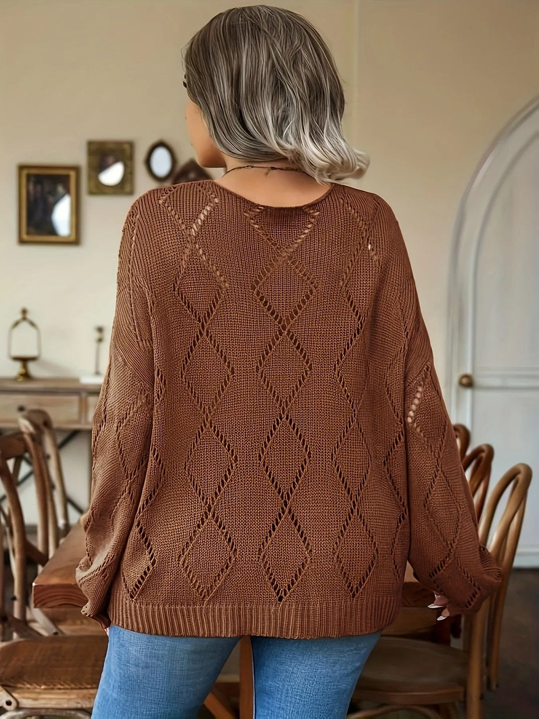 Drune | Euro Chic Gemütlicher Strickpullover