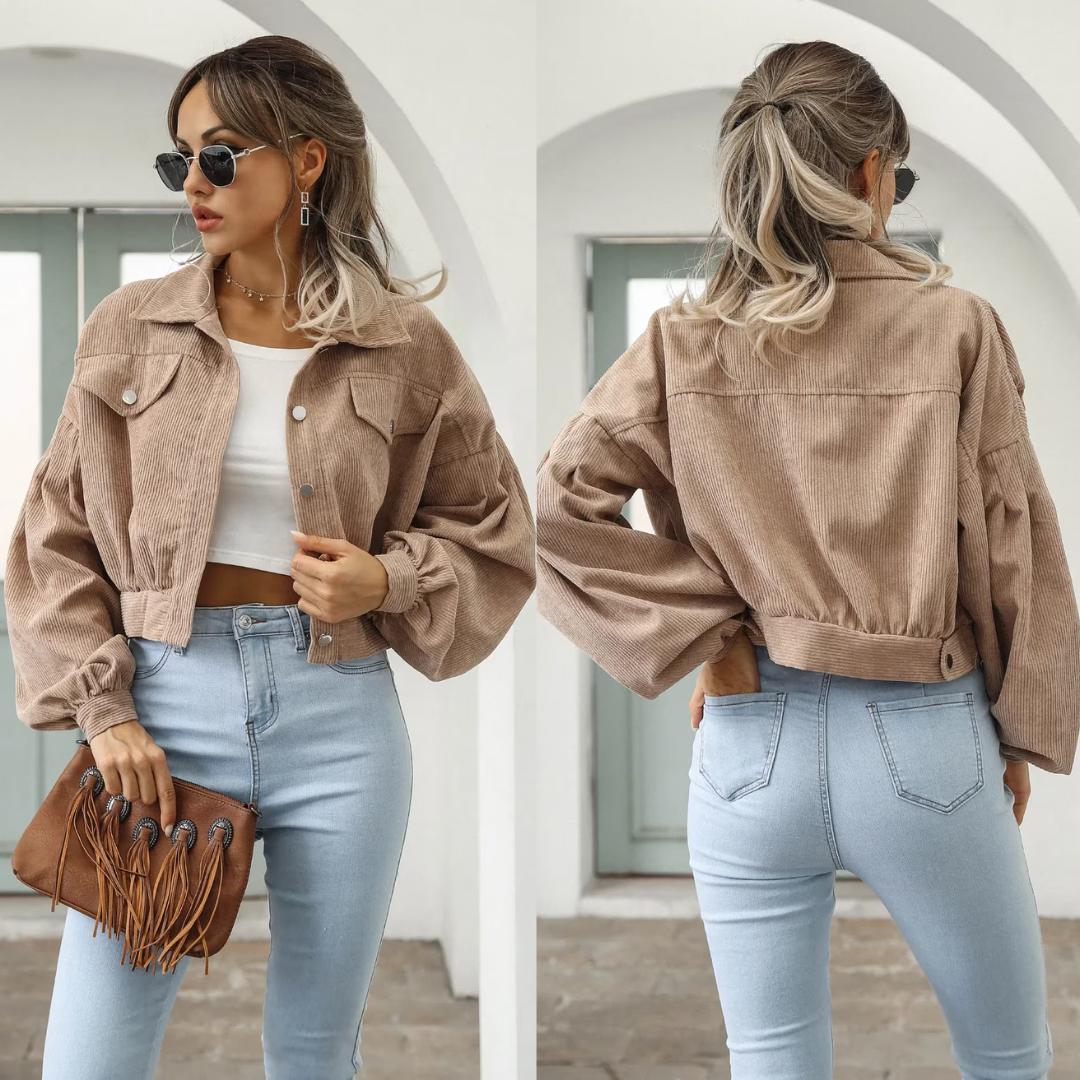 Drune | Cropped Bomberjacke Cool & Stilvoll