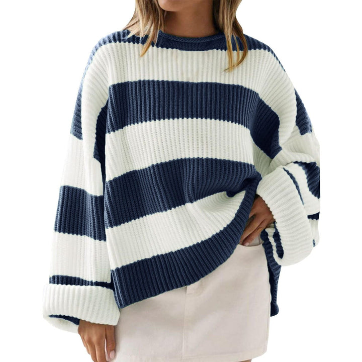 Drune | Lässiger gestreifter Pullover für Damen