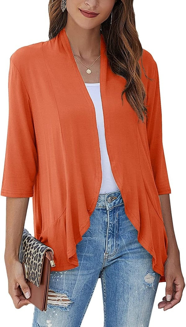 Drune | Elegantes Offenes Front Damenjacke