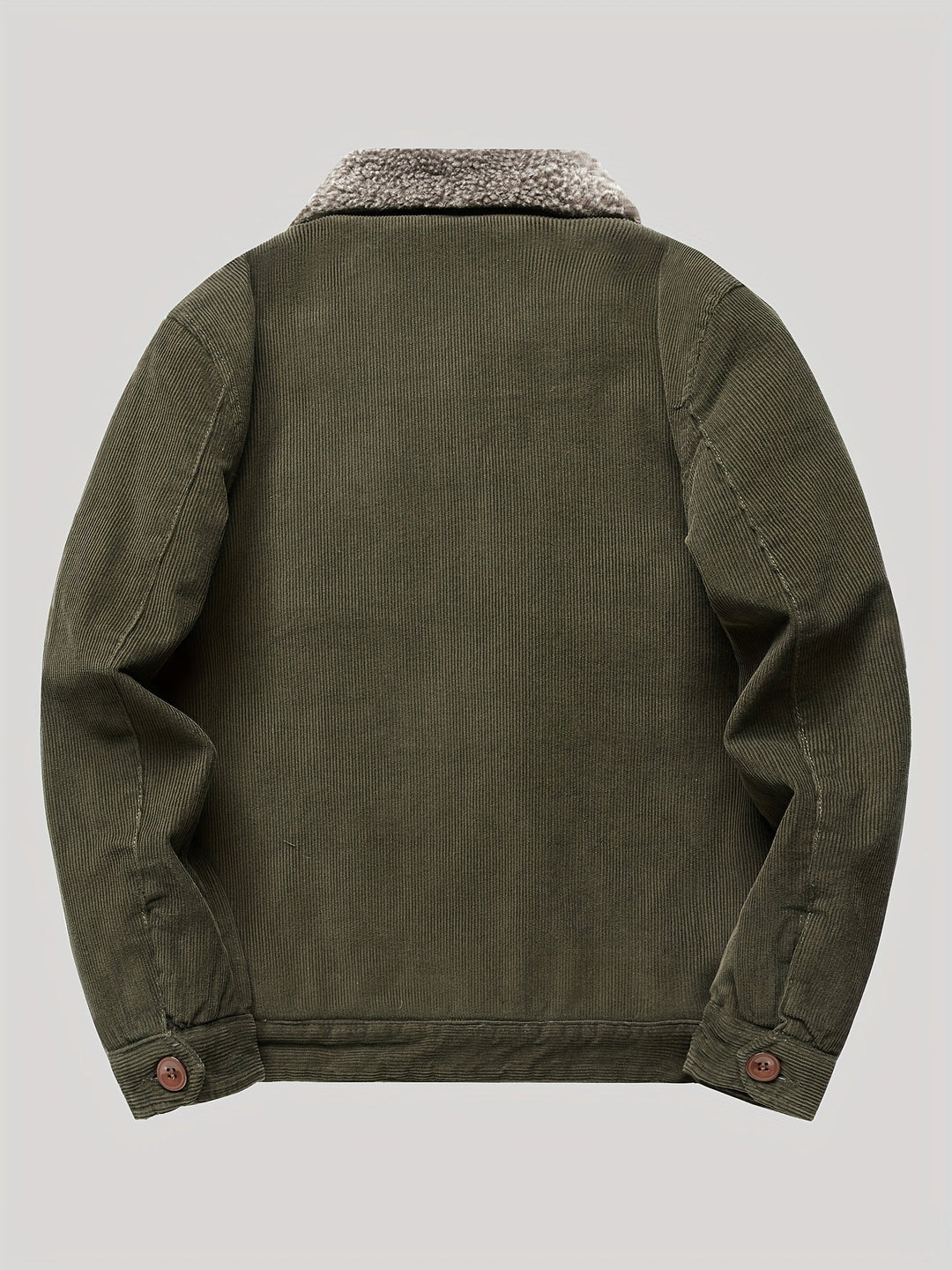 Drune | Fleece-Knopf Outdoorjacke Leicht Mit Brusttasche Für Herren - Perfekt für Outdoor-Aktivitäten