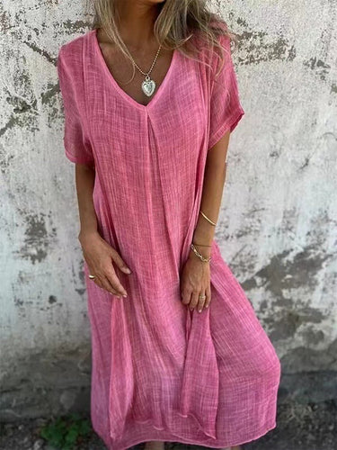 Drune | Stilvolles Leinenkleid