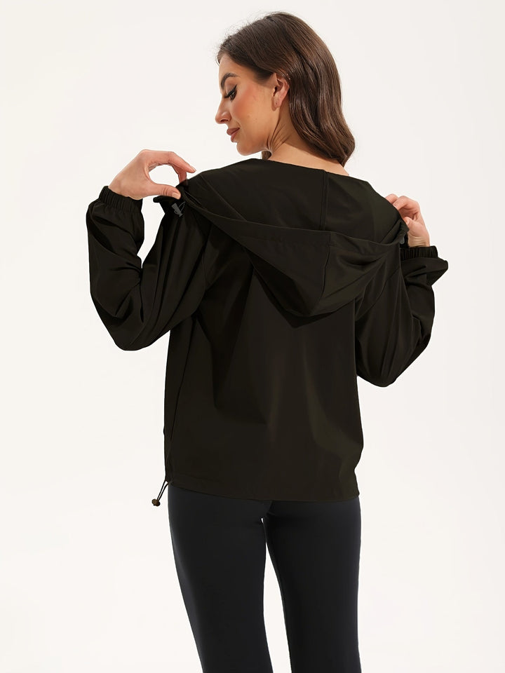 Drune | Leichte, Wasserdichte Sportjacke mit Kapuze