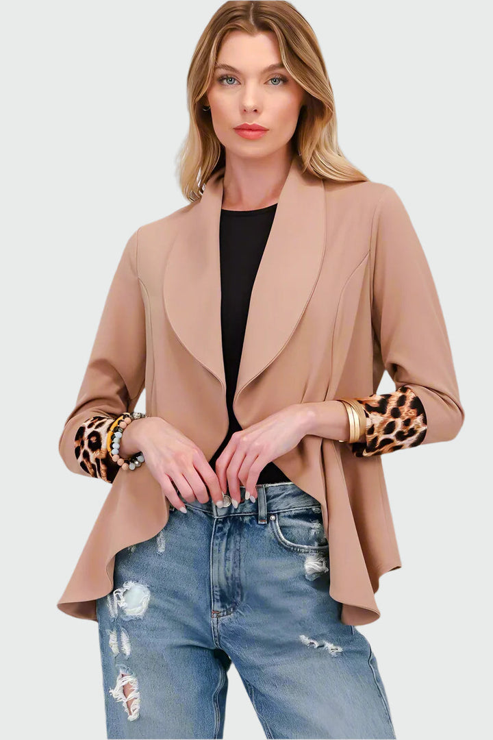 Drune | Freizeit Blazer mit Pantherdetail