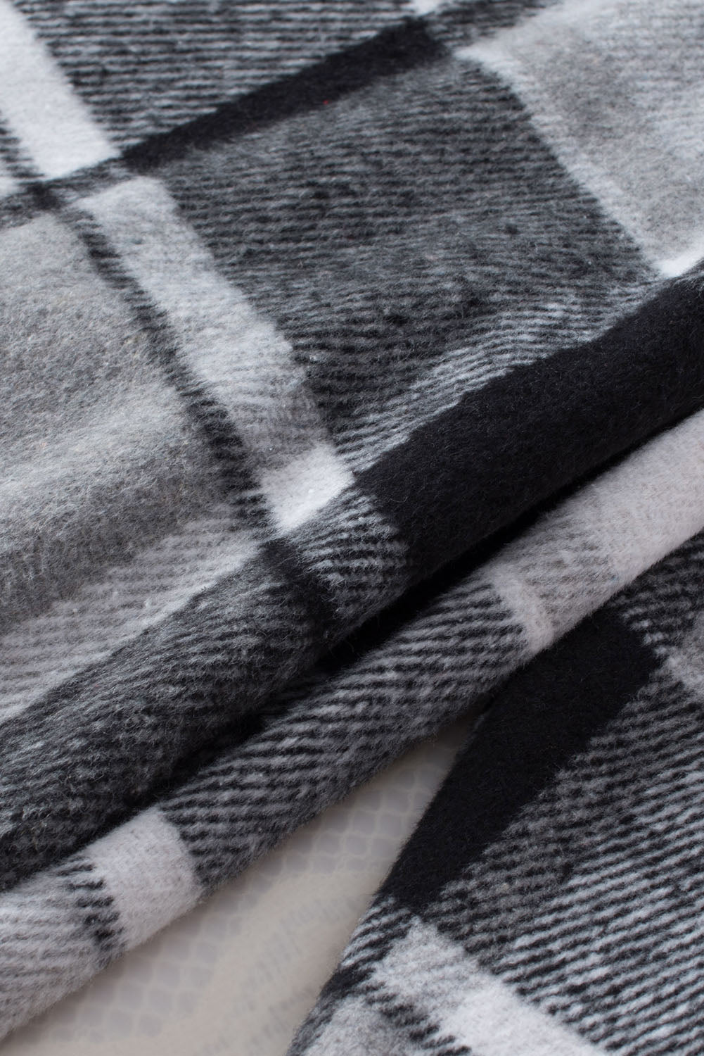 Drune | Gitterhemdenjacke mit Kapuze Polyester Lässig und Trendy