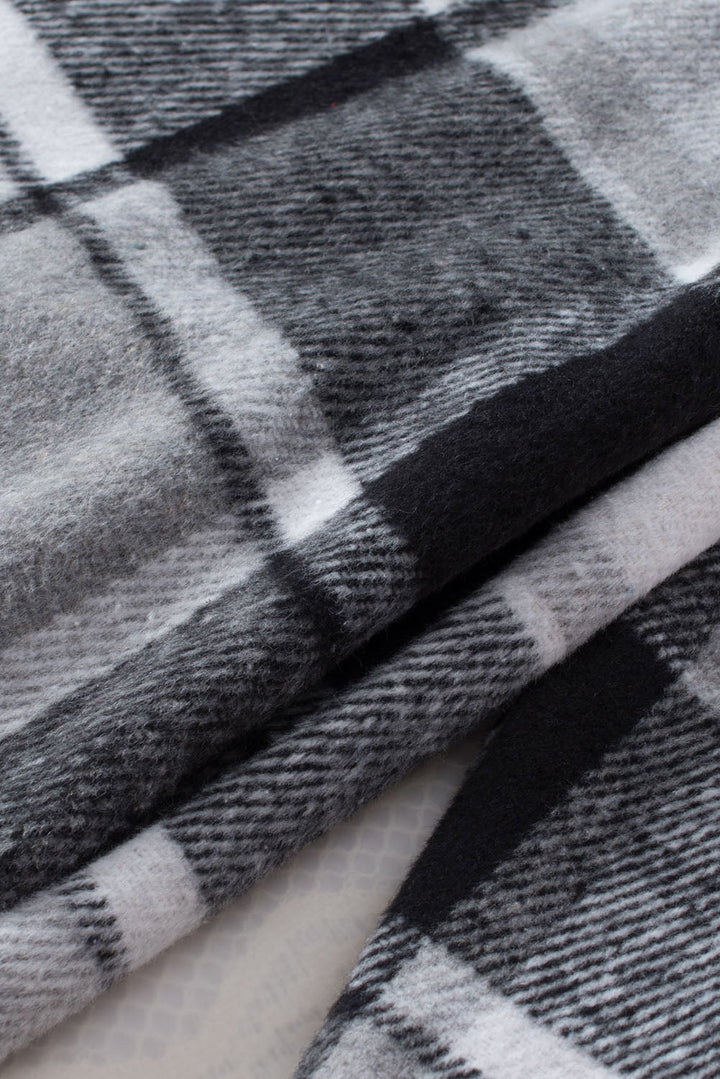 Drune | Gitter Oversized Jacke mit Kapuze Lässiger Komfort Warm und Trendy