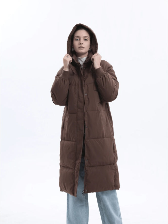 Drune | Lange Steppjacke für Damen