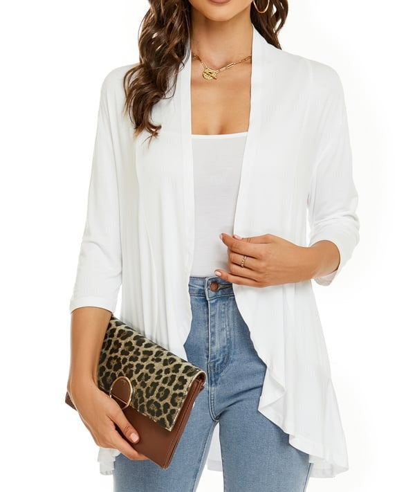 Drune | Elegantes Offenes Front Damenjacke