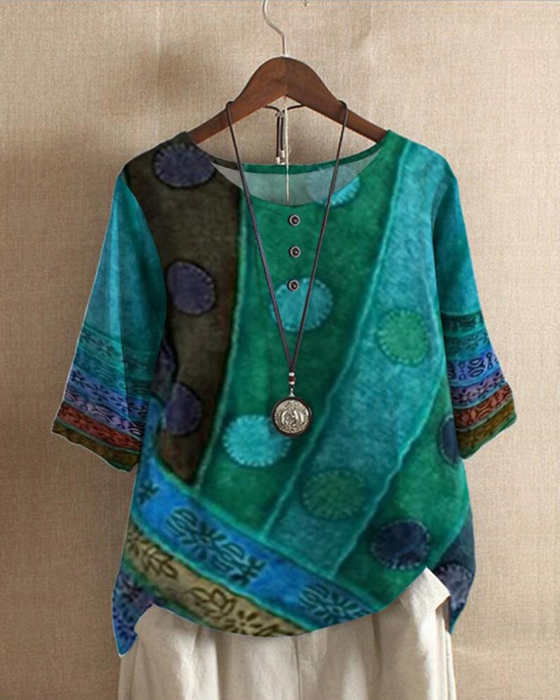 Drune | Vintage Boho Top
