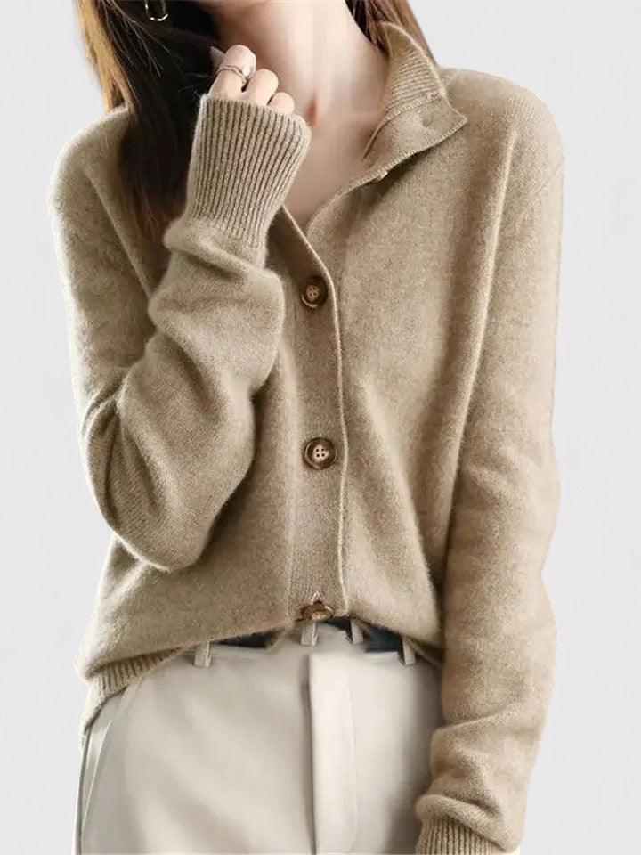 Drune | Classic cardigan with button placket