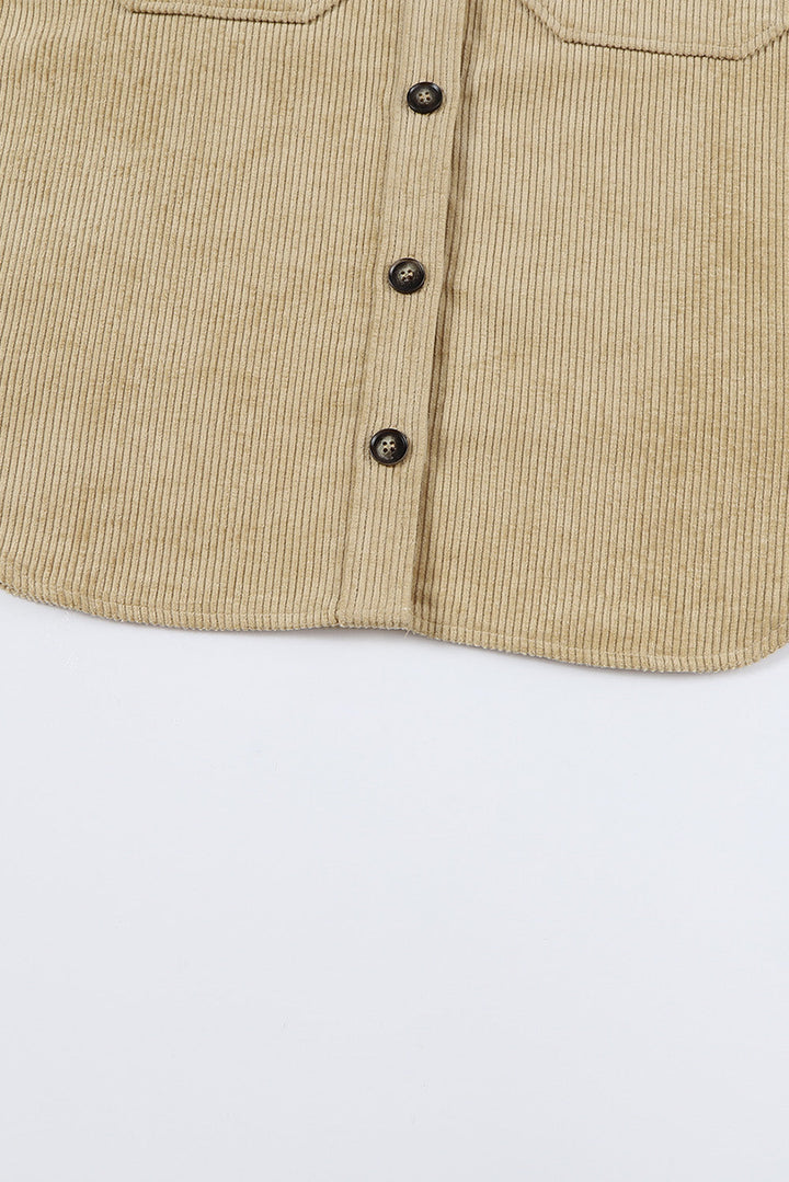 Drune | Aztek-muster Shirtjacke Baumwolle Komfort und Stil