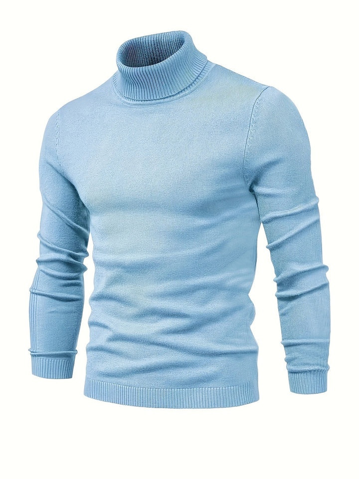 Drune | Klassischer Rollkragenpullover Weich und Stilvoll Wollmischung