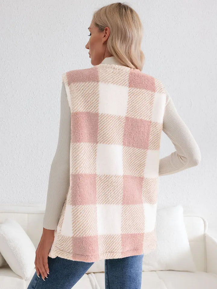 Drune | Sherpa Check Weste