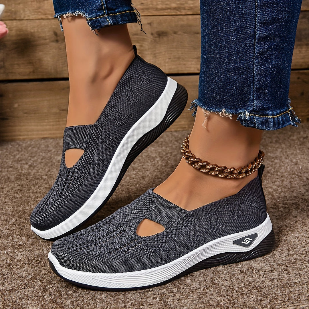 Drune | Atmungsaktive Orthopädische Slip-On Sneakers für Damen
