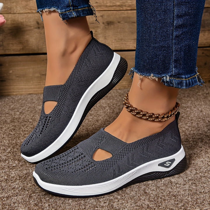 Drune | Atmungsaktive Orthopädische Slip-On Sneakers für Damen