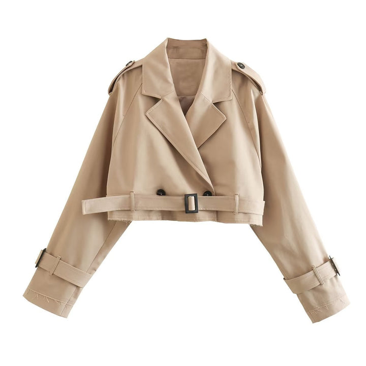 Drune | Kurzer Trenchcoat
