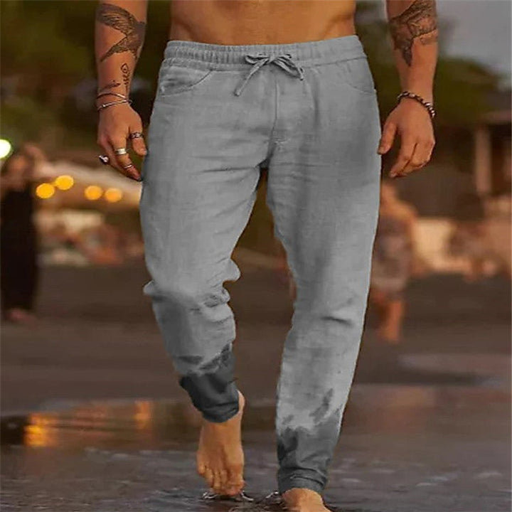 Drune | Lässige Leinenhose Für Herren