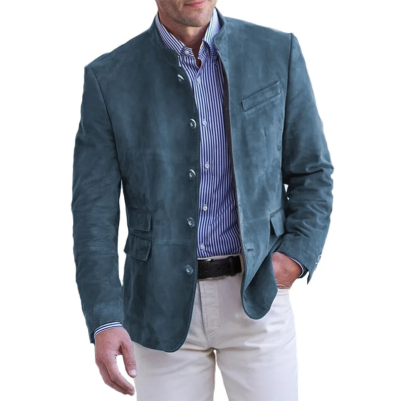 Drune | Klassische Button-Down-Jacke für Männer