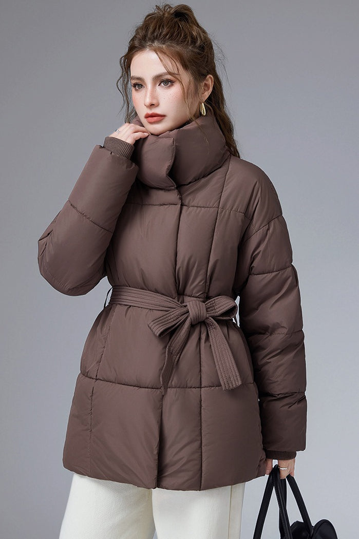 Drune | Lässige Gekürzte Baumwoll-Pufferjacke