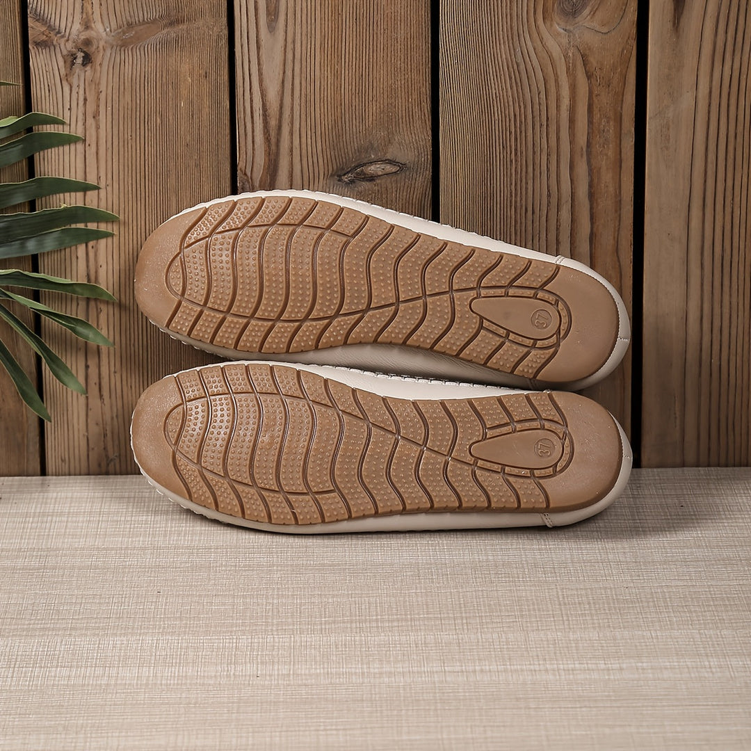 Blumige perforierte Loafer Drune Drune