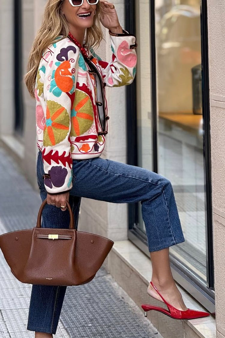 Drune | bestickte Jacke