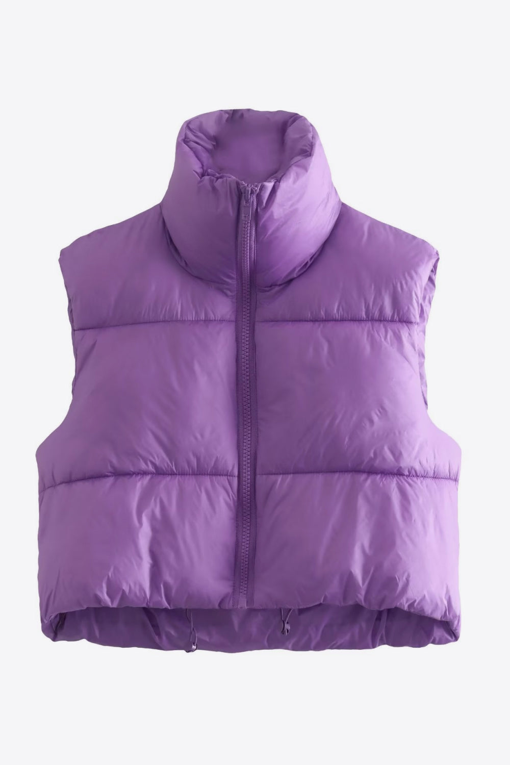 Drune | Zip-Up Drawstring Puffer Weste
