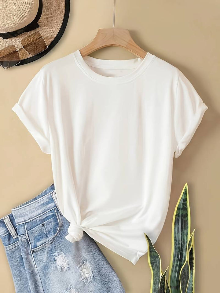Drune | Schlichtes, einfaches Rundhals-T-Shirt