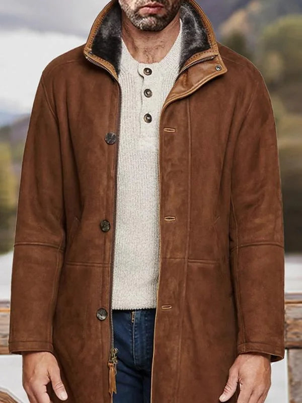 Drune | Wildlederjacke Herren wasserabweisend