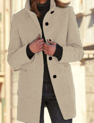 Drune | Stilvoller & Eleganter Button-Down-Mantel
